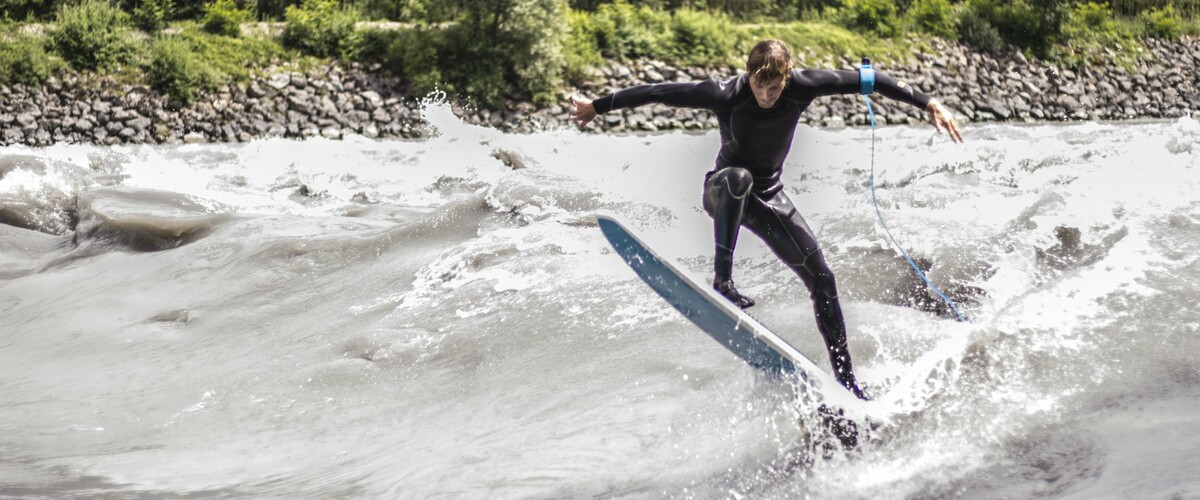 Le surf en eau douce