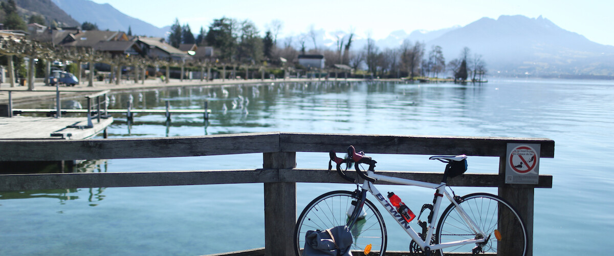 Le Tour du Lac d'Annecy en vélo