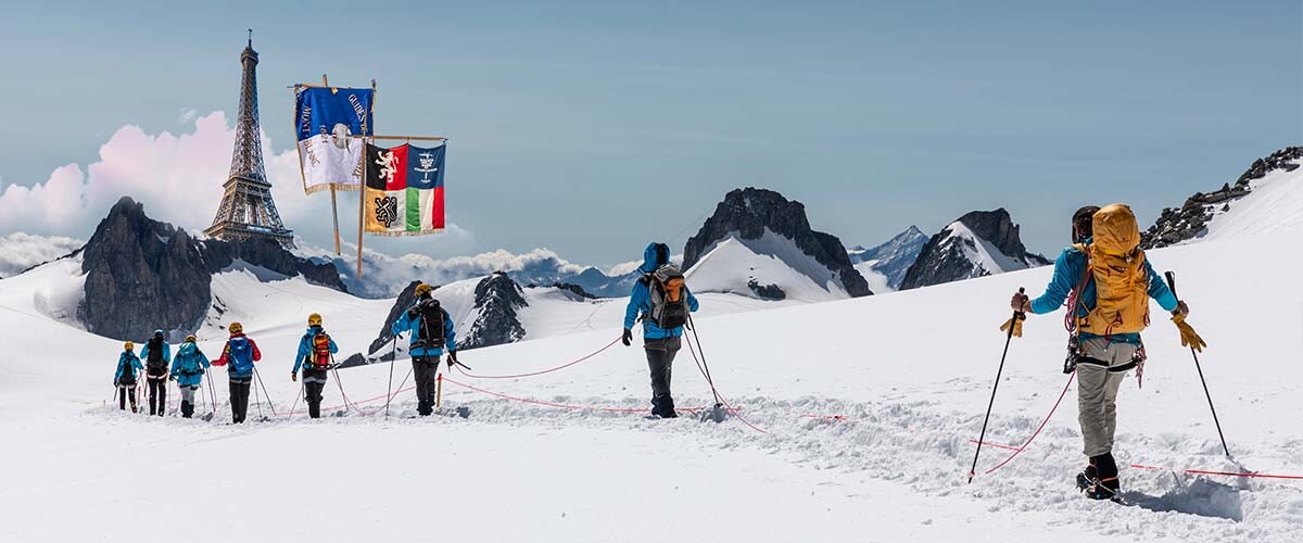 Du Mont-Blanc à la tour Eiffel