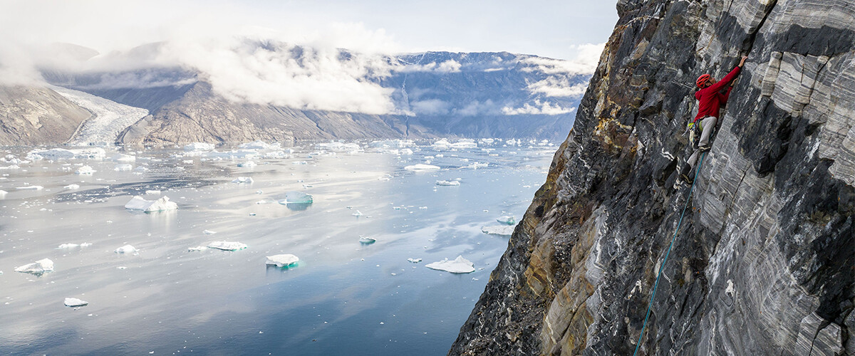 Expédition sportive et scientifique au Groenland avec Alex Honnold et Heidi Sevestre