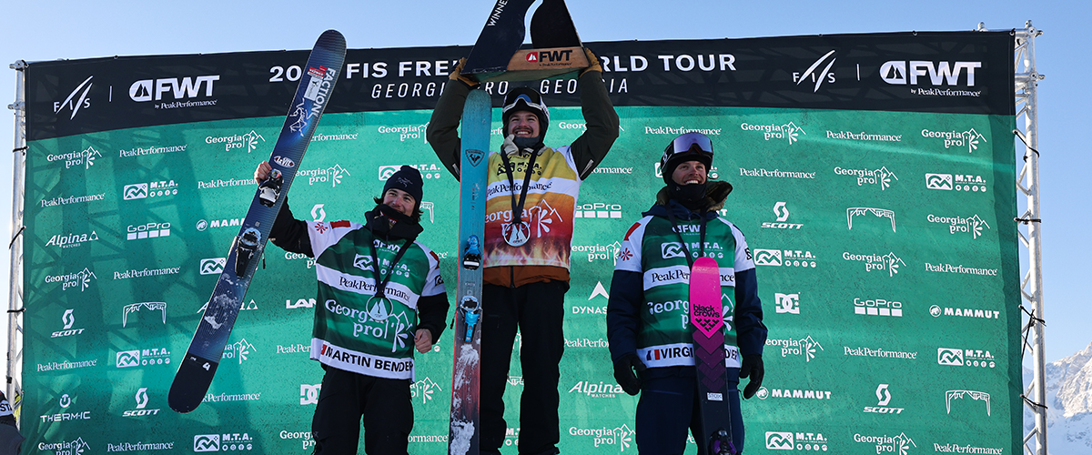 Nouvelle victoire en Géorgie pour le skieur canadien Marcus Goguen sur le FIS Freeride World Tour