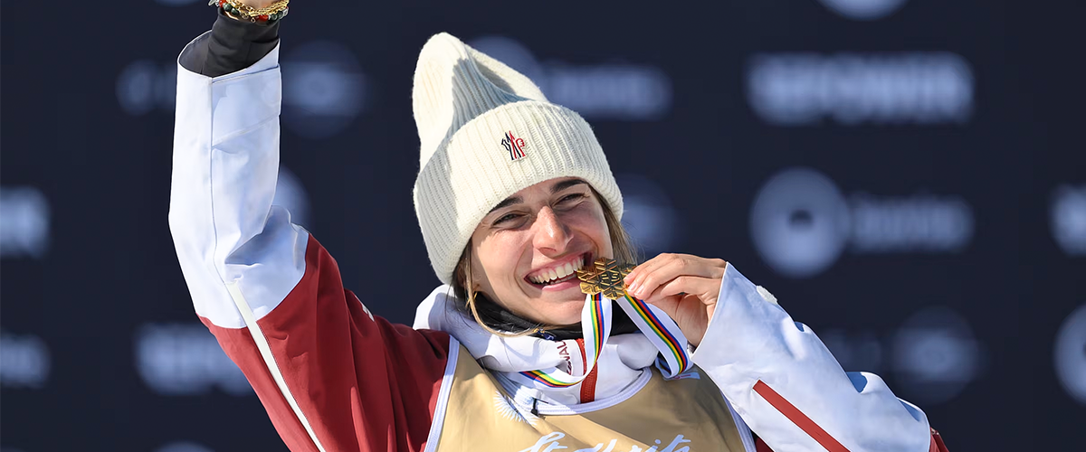 Perrine Laffont décroche son sixième titre de championne du monde de ski de bosses