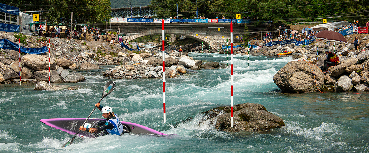 Le Championnat de France de Canoë - Kayak aura lieu à Bourg-Saint-Maurice du 21 au 27 juillet 2025