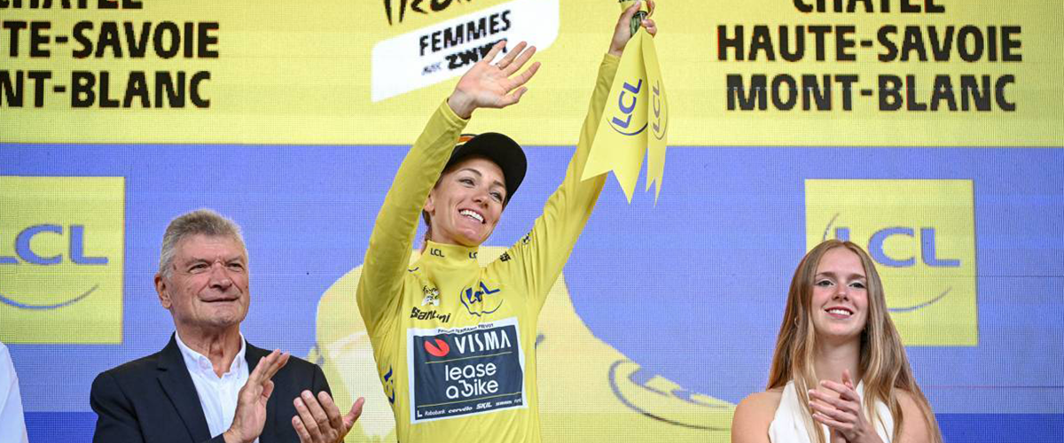 Carnet de route de Pauline Ferrand-Prévot qui entre encore davantage dans l’histoire du sport en remportant le Tour de France Femmes avec Zwift 2025