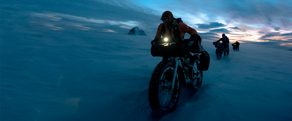 La traversée du Vatnajökull en fatbike