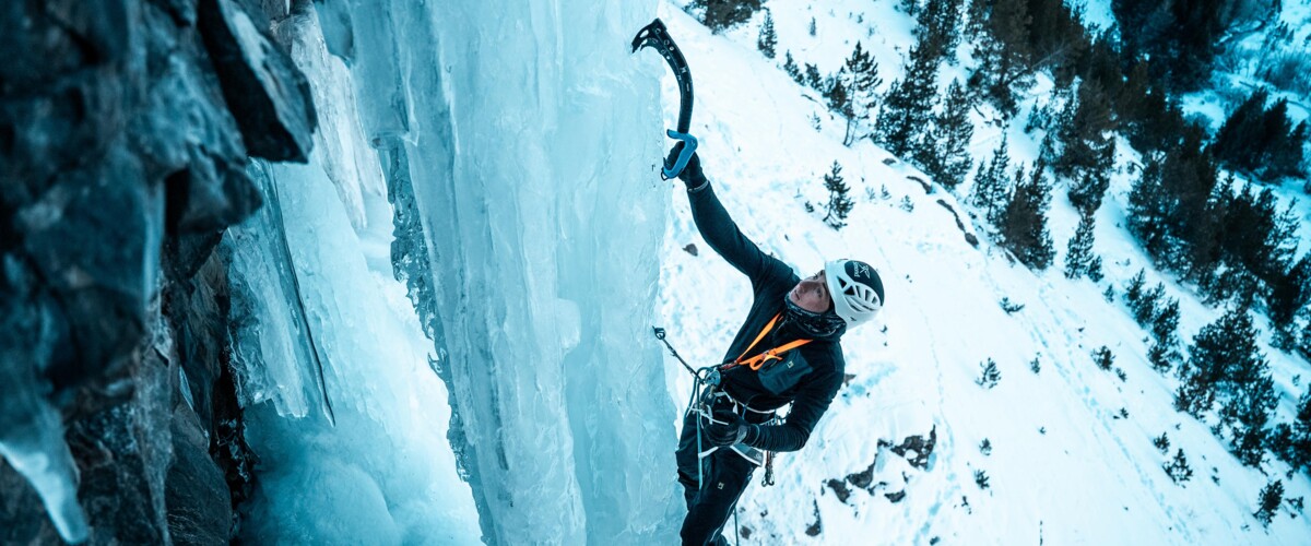 Victor Garcin, l'ascencion de la Face nord de la Meije, la Directissime des Potes en solo