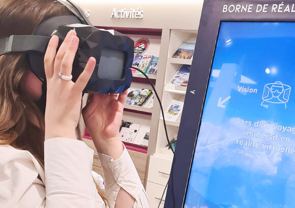 Partez pour un voyage Virtuel