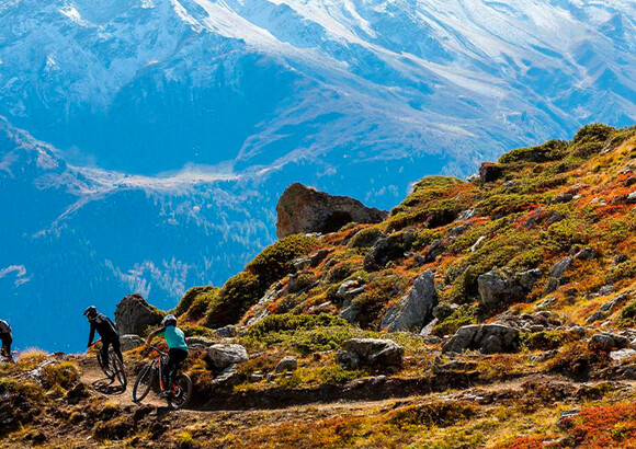 Découvre la nouvelle piste verte du Verbier Bikepark