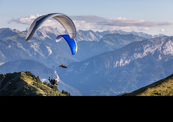 Praz de Lys Sommand : terre du parapente