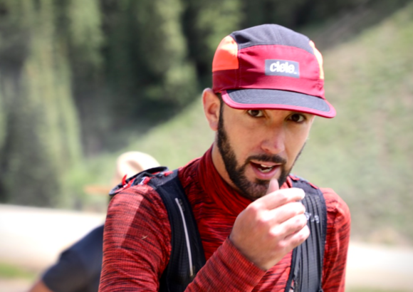 Aurélien Sanchez, vainqueur de la Barkley Marathons, devant John Kelly et Karel Sabbe