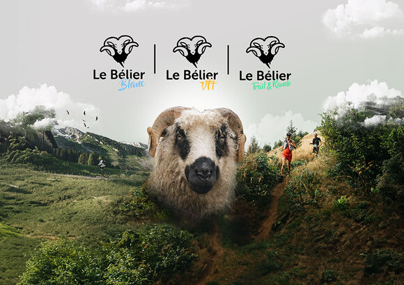 Le Bélier blanc, le Bélier VTT, le Bélier Trail & Rando, la Trilogie du bélier :  l’animal à 3 cornes