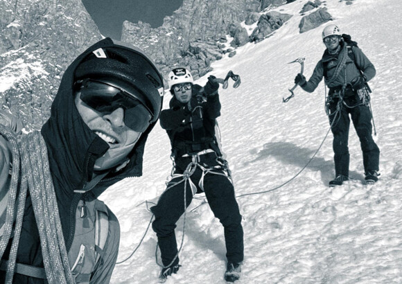 Directe de l’Amitié : libérer la voie la plus dure des Grandes Jorasses pour un souvenir éternel.