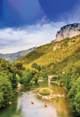 La région des Grands Causses