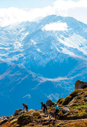 Découvre la nouvelle piste verte du Verbier Bikepark