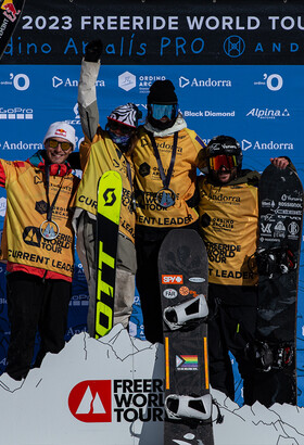 Ludovic Guillot-Diat sur le toit d'Andorre : les résultats de la deuxième étape du Freeride World Tour 2023