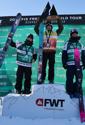 Nouvelle victoire en Géorgie pour le skieur canadien Marcus Goguen sur le FIS Freeride World Tour