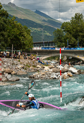 Le Championnat de France de Canoë - Kayak aura lieu à Bourg-Saint-Maurice du 21 au 27 juillet 2025