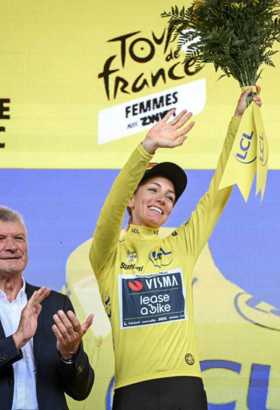 Carnet de route de Pauline Ferrand-Prévot qui entre encore davantage dans l’histoire du sport en remportant le Tour de France Femmes avec Zwift 2025