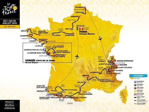 LE TOUR DE FRANCE