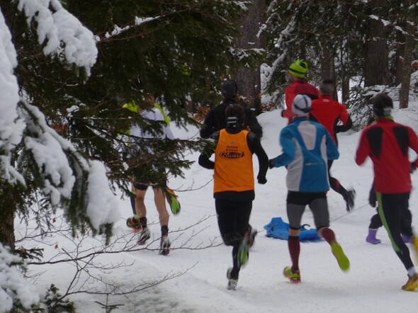 Trail sur Neige la Fée Blanche 2019