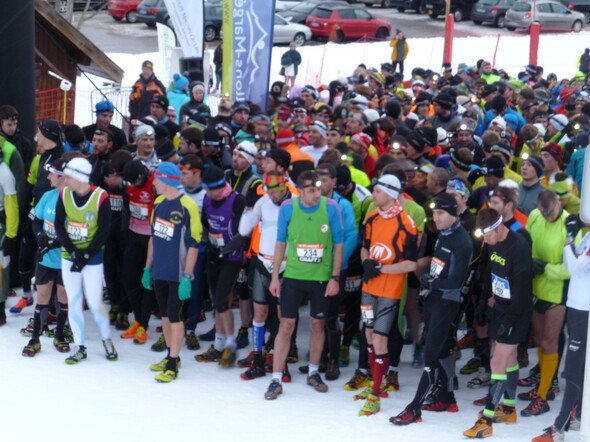 Trail sur Neige la Fée Blanche 2019