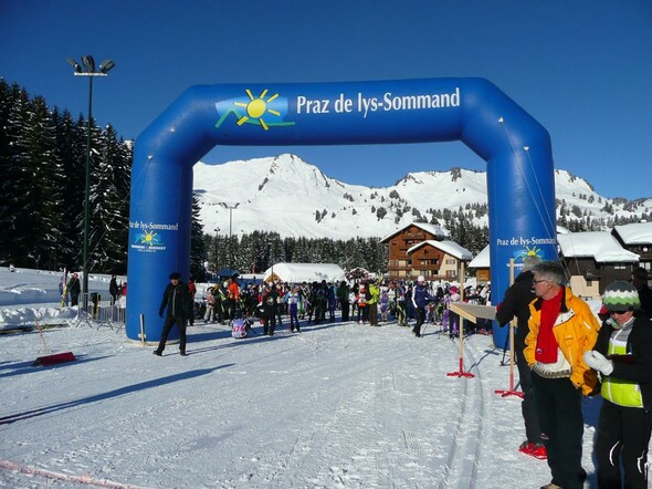 36ème Traversée de la Ramaz, grande course populaire de ski de fond