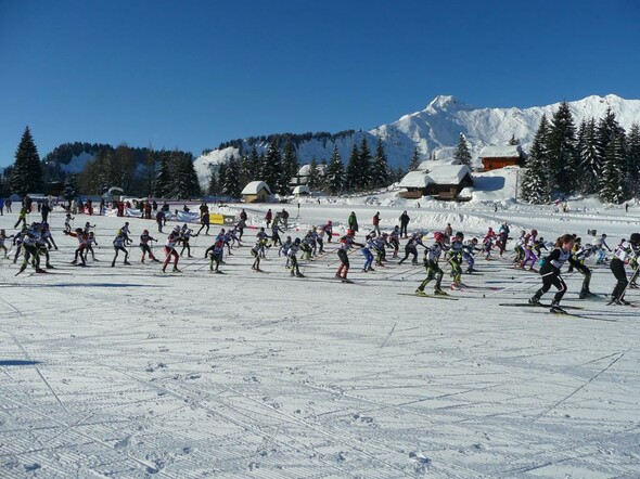 36ème Traversée de la Ramaz, grande course populaire de ski de fond