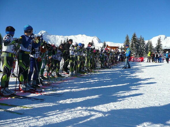 36ème Traversée de la Ramaz, grande course populaire de ski de fond
