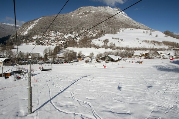 La station des aillons-Margériaz