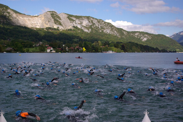 Triathlon Half Iron Man du Lac d'Annecy