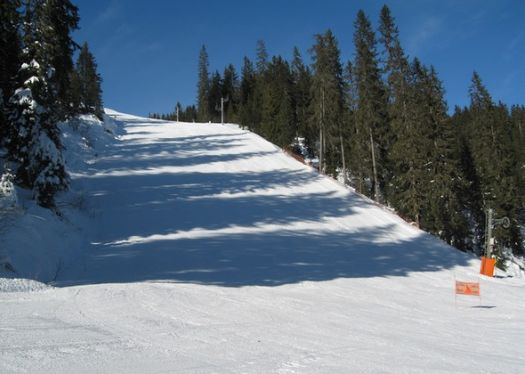 Front de neige de la Logère