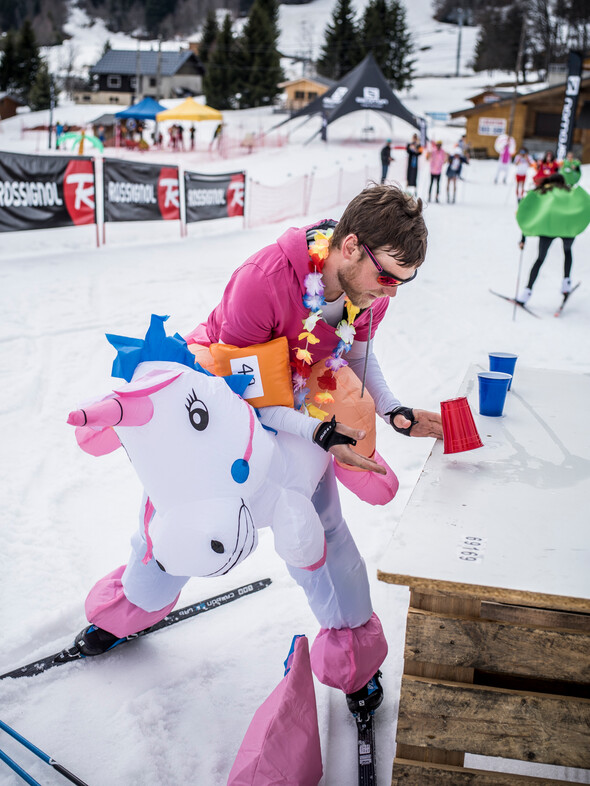 Compétition festive de ski de fond : Le Sprint Break