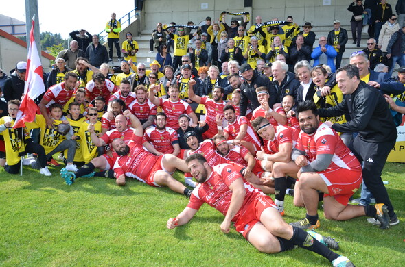 Rugby : 1/4 de Finale Fédérale 1 - SO Chambéry vs Narbonne