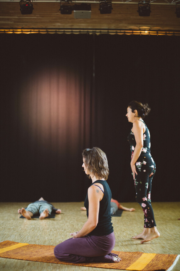 Sixt-Fer-à-Cheval Yoga Festival - Hatha Yoga méthode Eva Ruchpaul avec Orélia Marchal et Isabelle Floquet