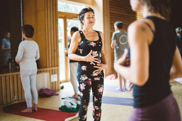 Sixt-Fer-à-Cheval Yoga Festival - Hatha Yoga méthode Eva Ruchpaul avec Orélia Marchal et Isabelle Floquet