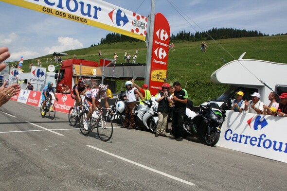 Passage du Tour de France (18ème étape) - Report