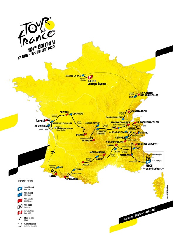 Tour de France 2020 - report