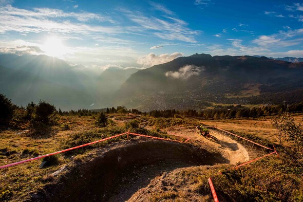 Découvre la nouvelle piste verte du Verbier Bikepark