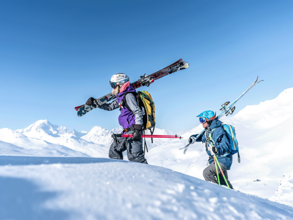 On te dévoile les meilleurs itinéraires de ski de rando de la Rosière