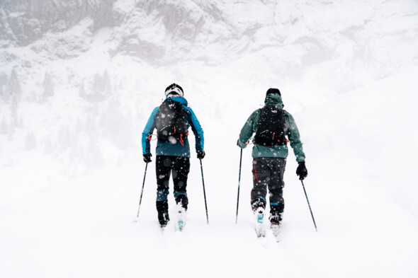 L’alpiniste Charles Dubouloz et le chef étoilé Jean Sulpice se lancent un défi sportif en cordée pour la Pierra Menta 2025