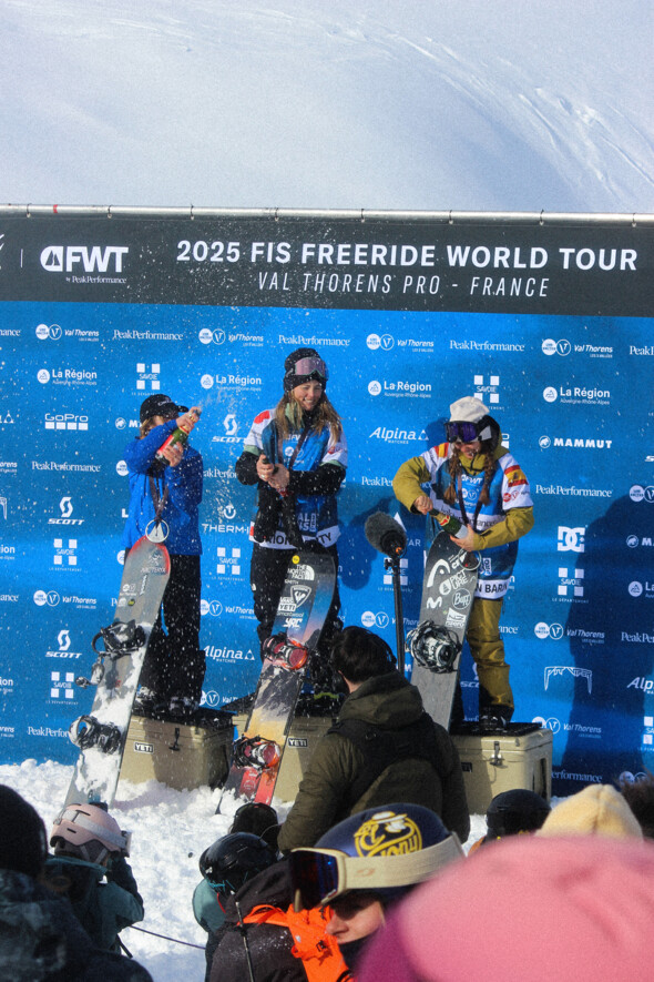 Val Thorens, théâtre d'une étape du Freeride World Tour époustouflant après 8 ans d’attente