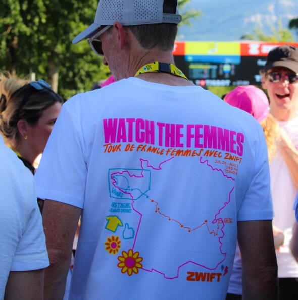 Reportage : Au cœur de l’étape entre Bourg-en-Bresse et Chambéry du Tour de France Femmes avec Zwift 2025