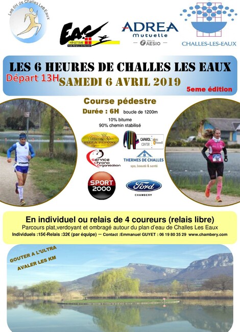 Course pédestre : les 6h de Challes