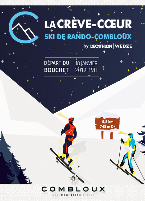 Course de ski de randonnée  "la Crève-Cœur"