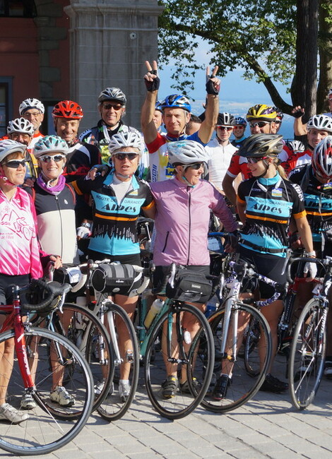 Départ de La Cyclo des Grandes Alpes 2019
