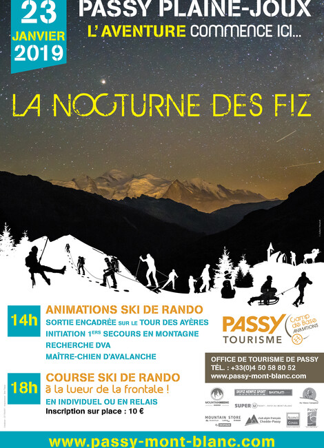 Nocturne des Fiz - course de ski de rando