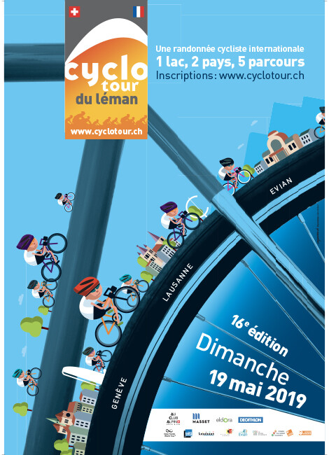 Cyclotour du lac léman 2019