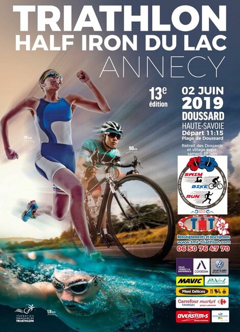 Triathlon Half Iron Man du Lac d'Annecy