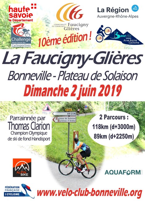 10ème édition de La Cyclosportive Faucigny Glières