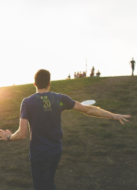 Match de frisbee - ultimate